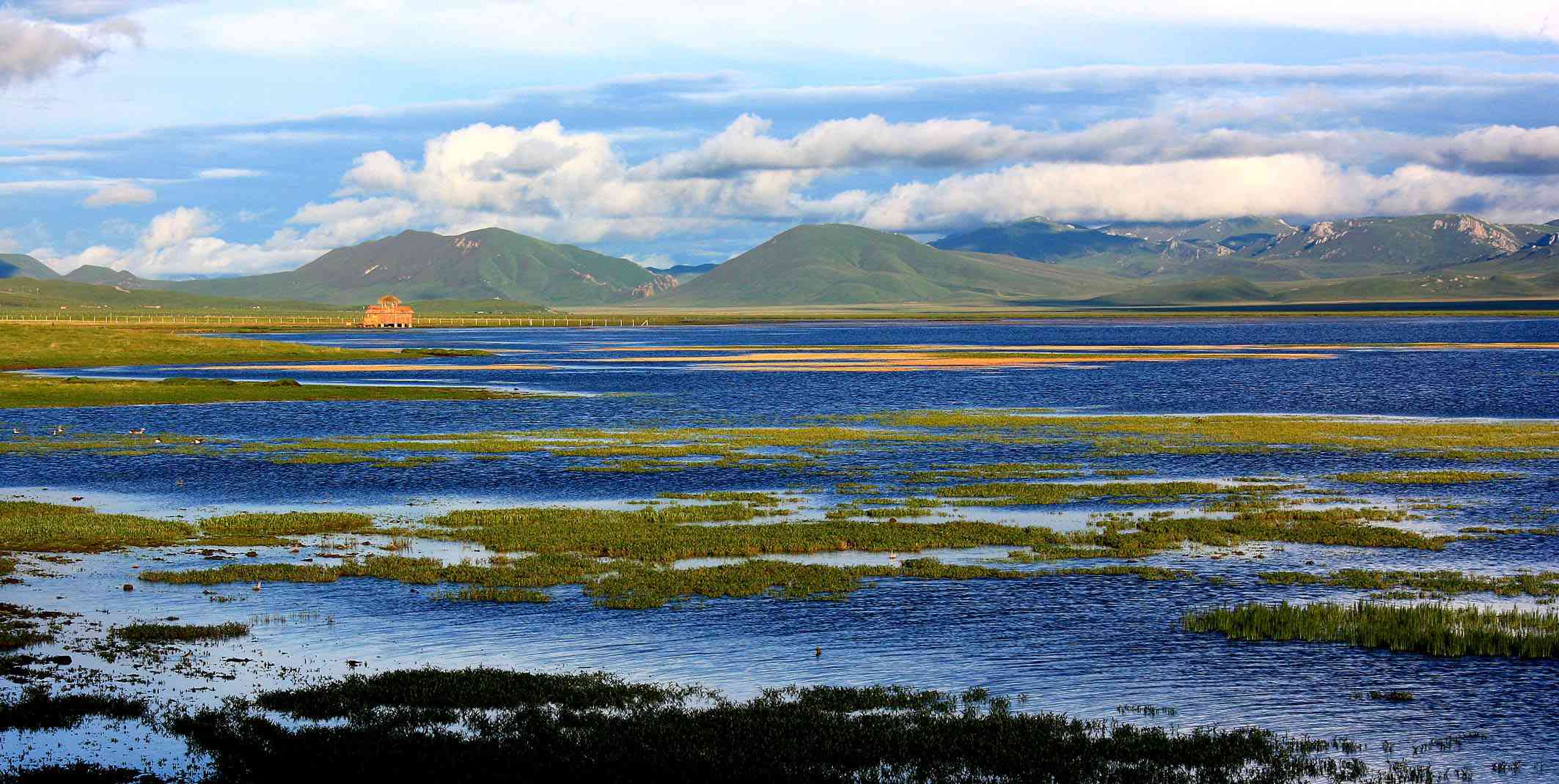 未开发的处女湖——尕海湖