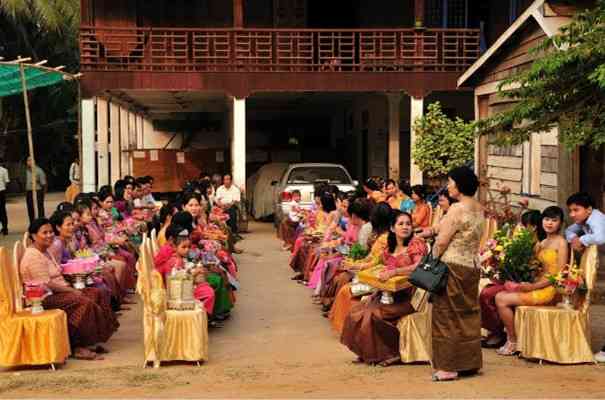 柬埔寨的传统婚礼
