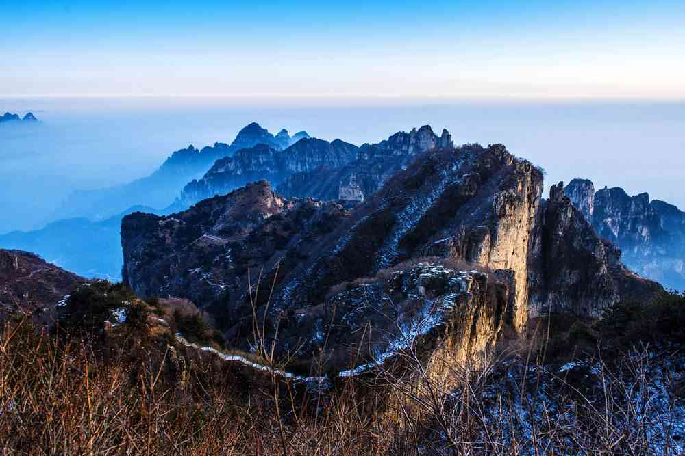 跨越四个省份如巨龙般盘踞在中华大地的太行山