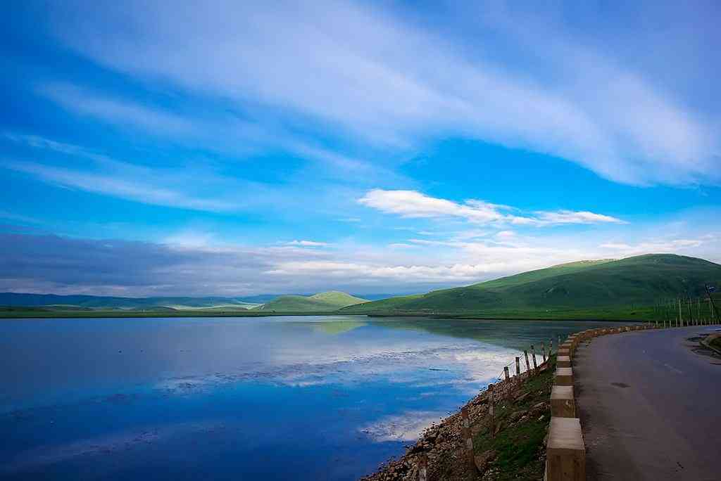 未开发的处女湖——尕海湖