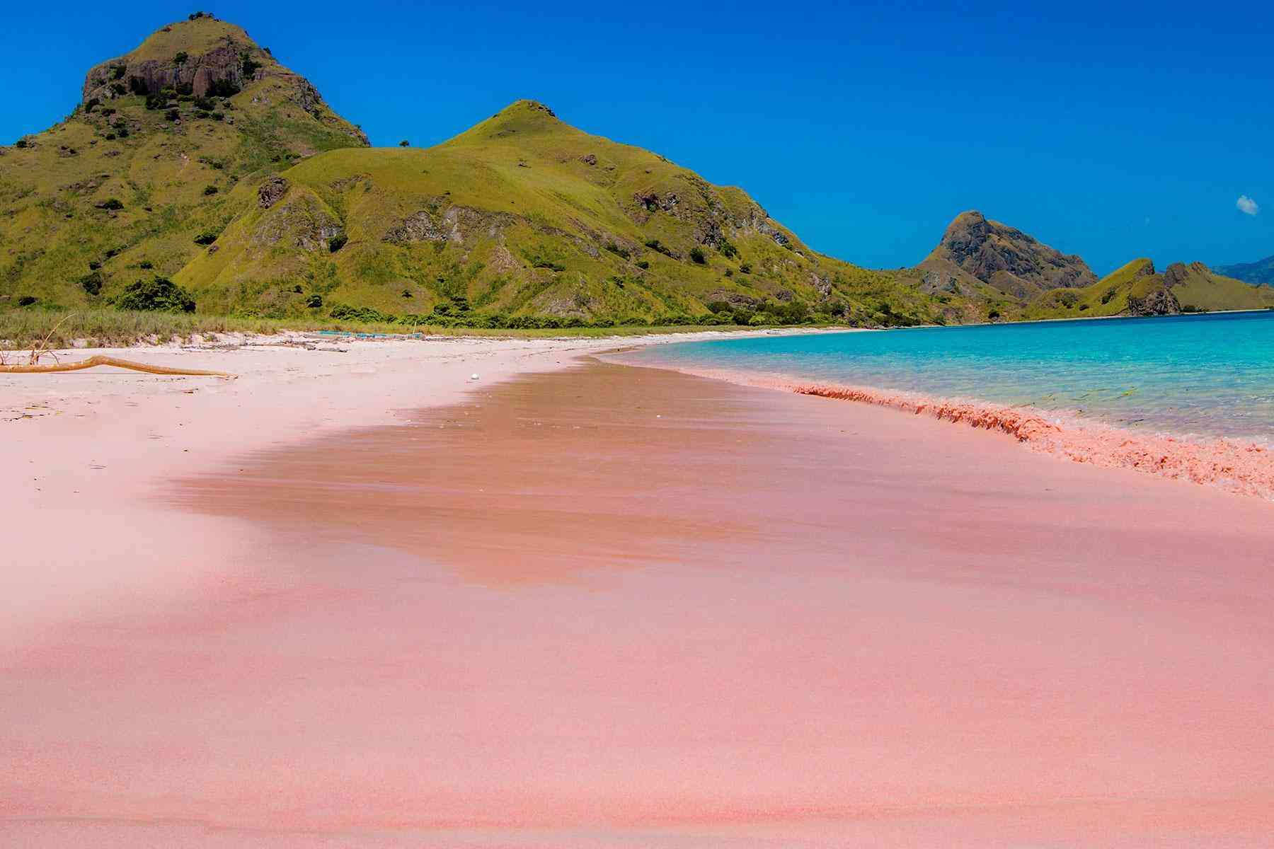 喜欢粉色沙滩吗？盘点世界三大必去粉色沙滩！