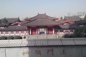 西安、法门寺、兵马俑双卧五日 武汉到陕西旅游 西安历史古城
