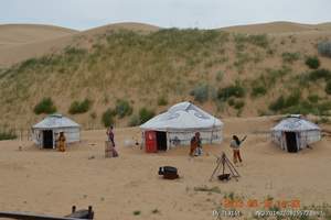 假期去银川旅游多少钱：腾格里沙漠亲子露营、镇北堡影视城双卧5