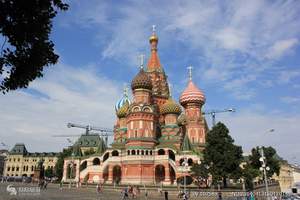 西安到俄罗斯旅游多少钱：印象俄罗斯莫斯科、圣彼得堡6晚8日游
