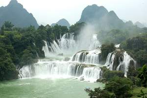 杭州到德天大瀑布、通灵大峡谷两日游|杭州到广西旅游线路及报价