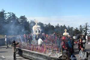 春天成都去乐山大佛 峨眉山全景纯玩2日游价格 3月四川旅游