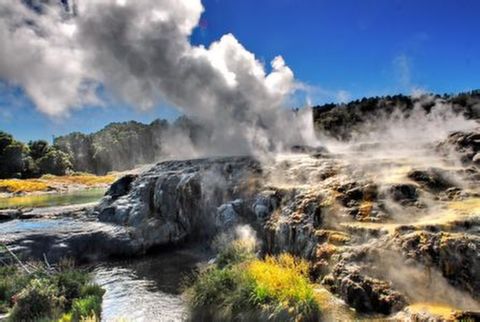 <新西兰北岛4日游>帆船之都奥克兰，陶波湖美景（当地游）